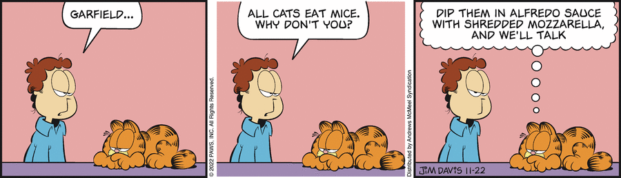 Garfield, November 22, 2022