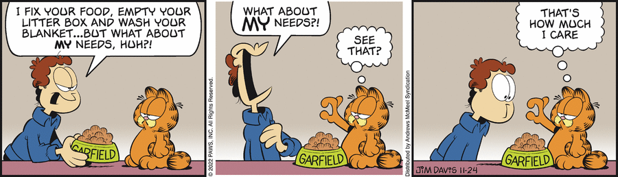 Garfield, November 24, 2022