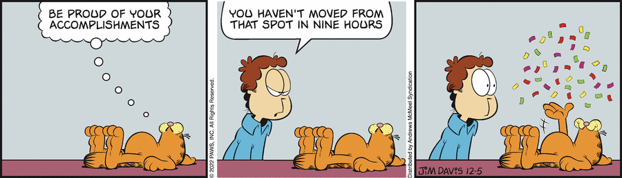 Garfield, December 5, 2022