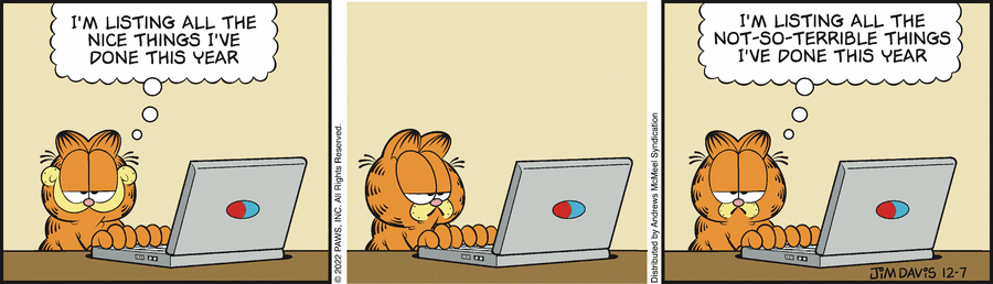 Garfield, December 7, 2022