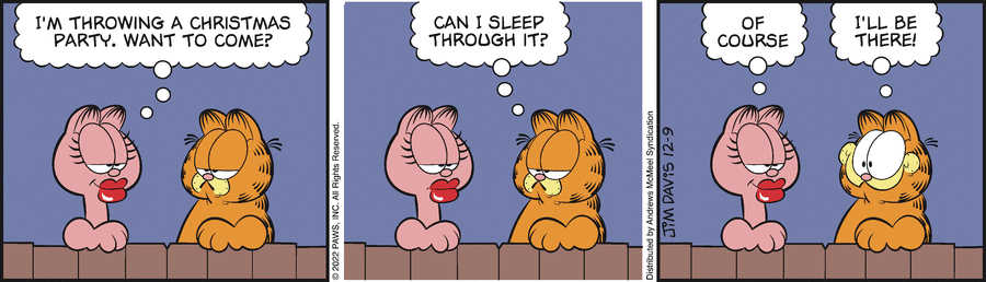 Garfield, December 9, 2022