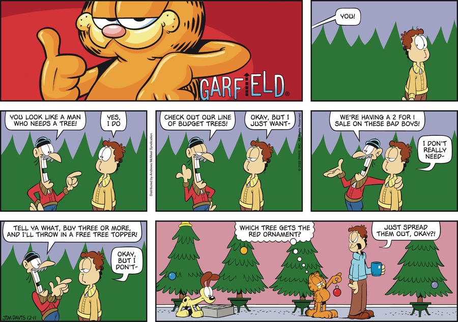 Garfield, December 11, 2022