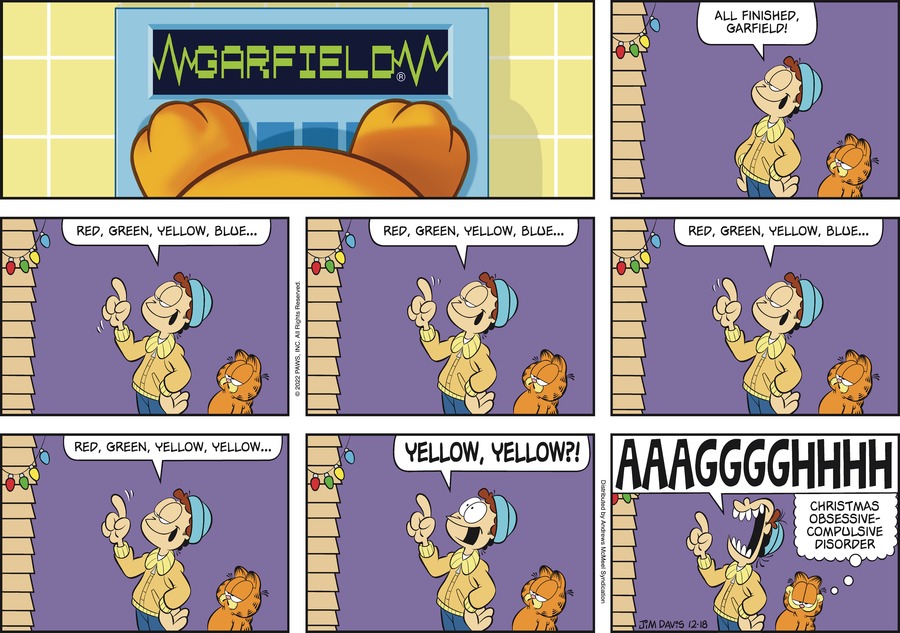 Garfield, December 18, 2022