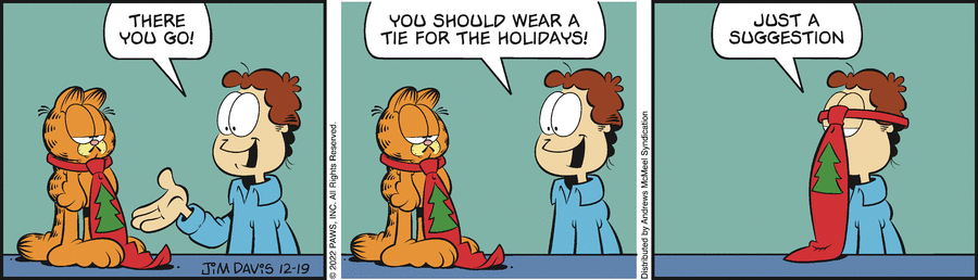 Garfield, December 19, 2022