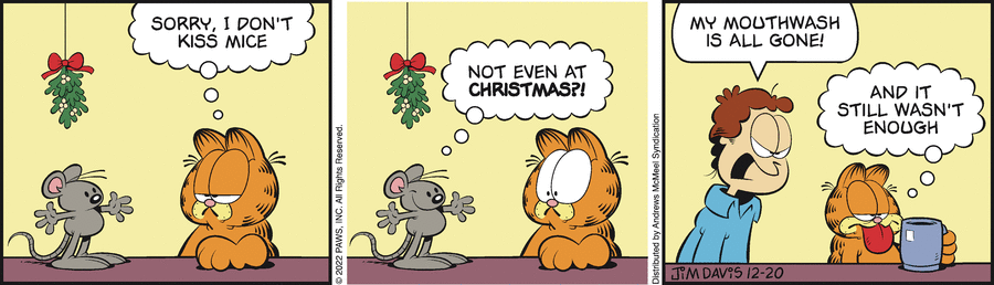 Garfield, December 20, 2022