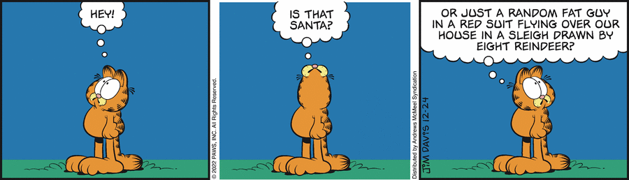 Garfield, December 24, 2022