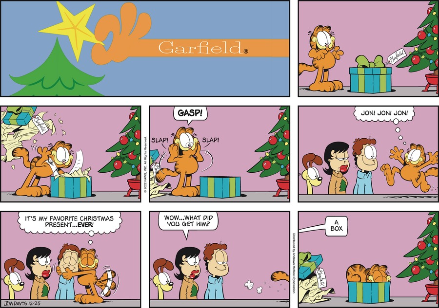 Garfield, December 25, 2022
