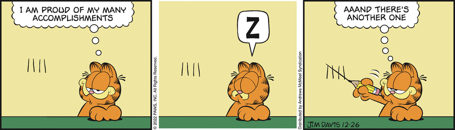 Garfield, December 26, 2022