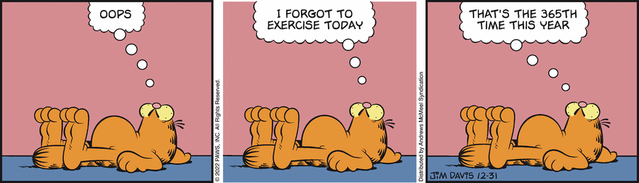 Garfield, December 31, 2022