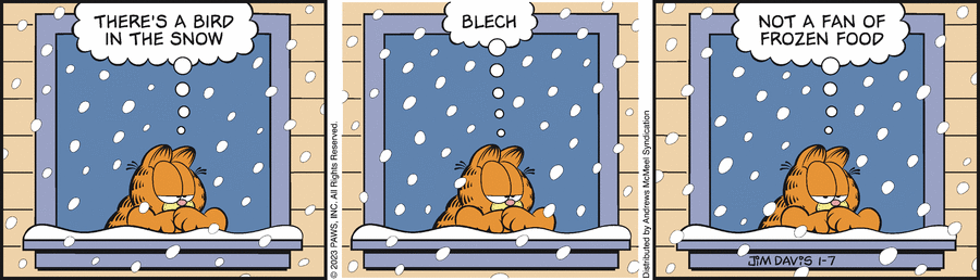 Garfield, January 7, 2023