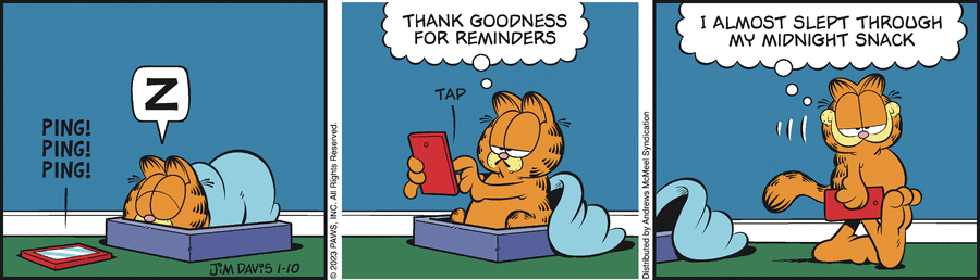 Garfield, January 10, 2023