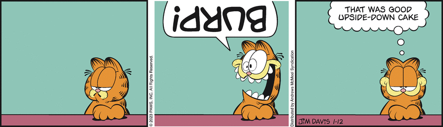 Garfield, January 12, 2023