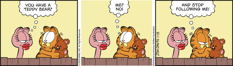 Garfield, January 13, 2023
