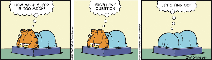 Garfield, January 14, 2023