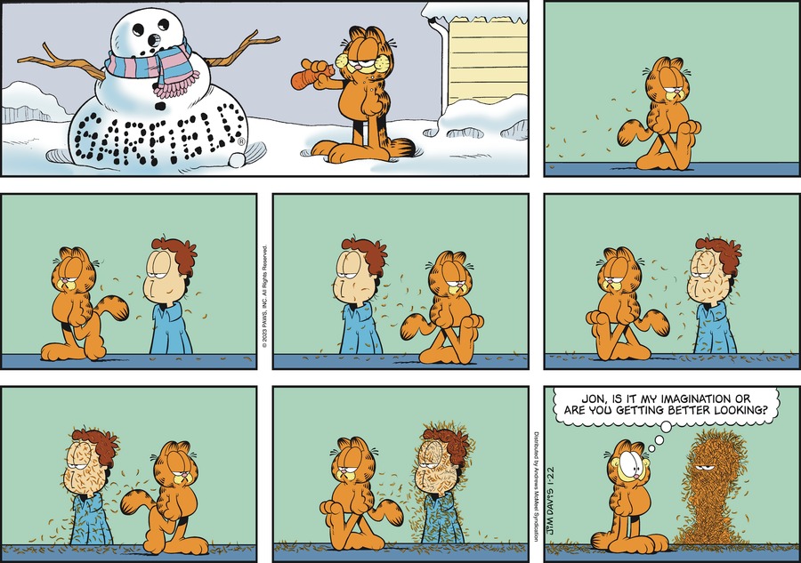 Garfield, January 22, 2023
