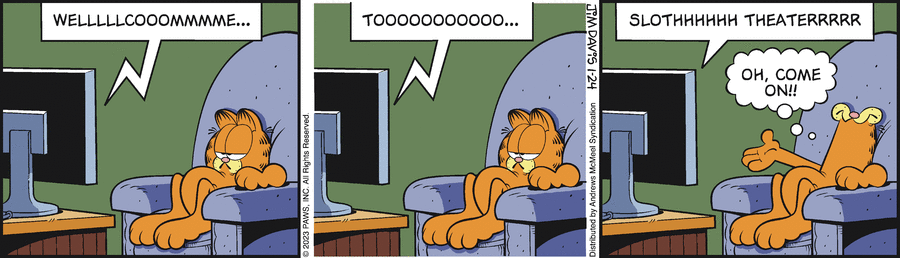 Garfield, January 24, 2023