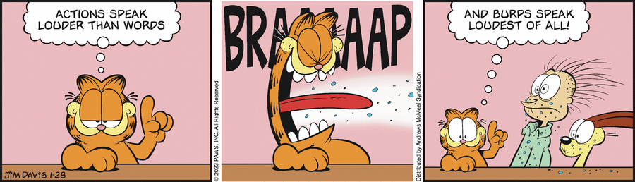 Garfield, January 28, 2023