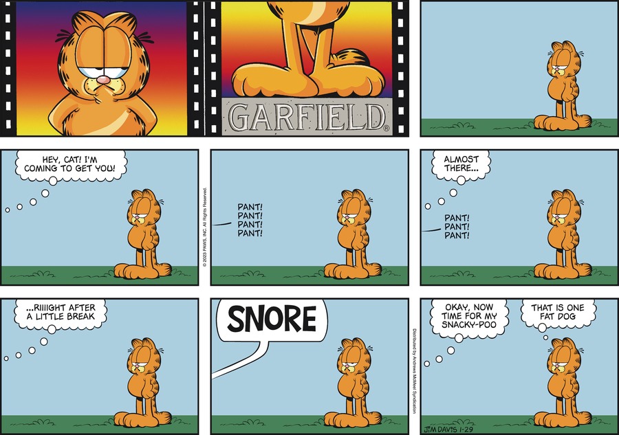 Garfield, January 29, 2023