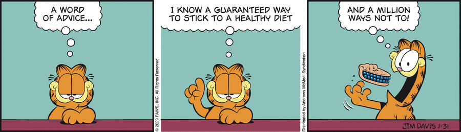 Garfield, January 31, 2023