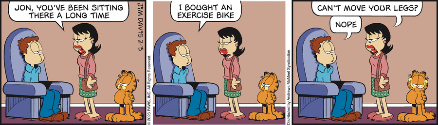 Garfield, February 3, 2023