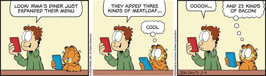 Garfield, February 4, 2023
