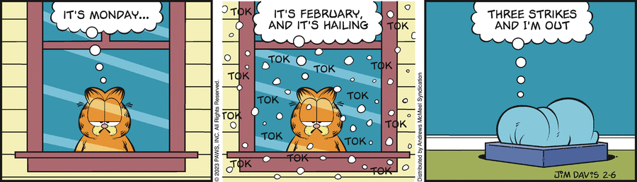 Garfield, February 6, 2023