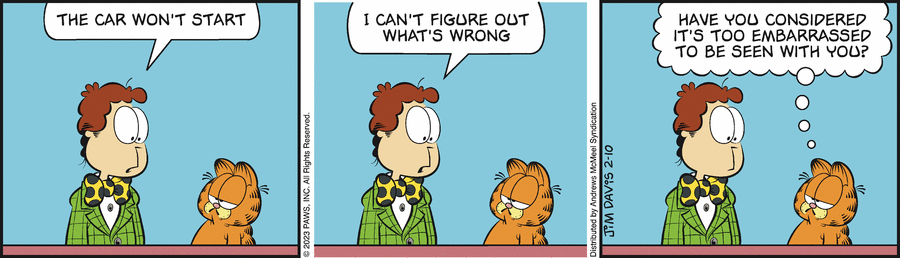 Garfield, February 10, 2023