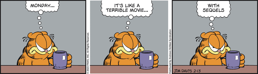 Garfield, February 13, 2023