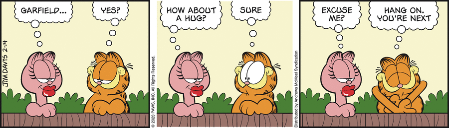 Garfield, February 14, 2023