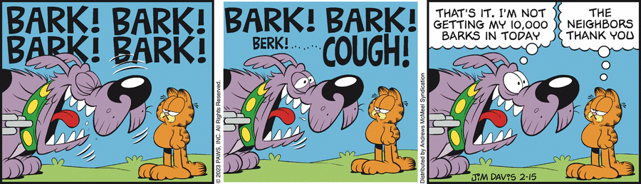 Garfield, February 15, 2023