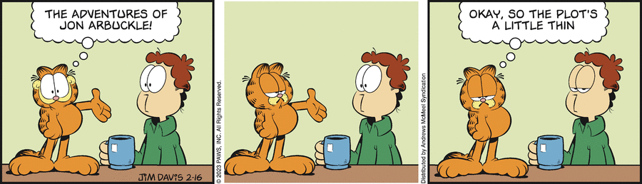 Garfield, February 16, 2023