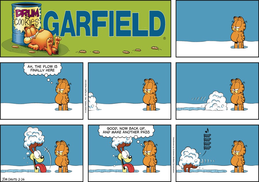 Garfield, February 26, 2023