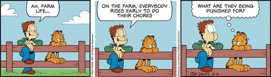 Garfield, March 4, 2023