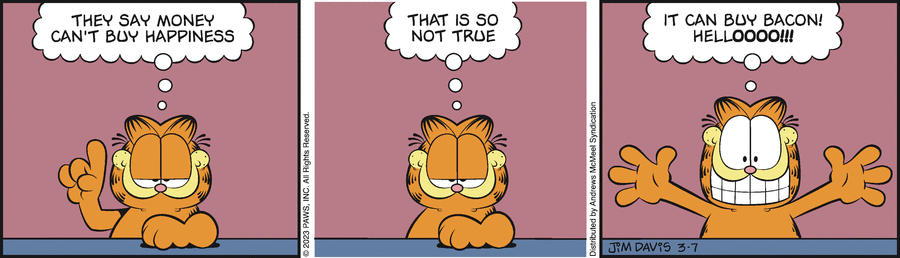 Garfield, March 7, 2023