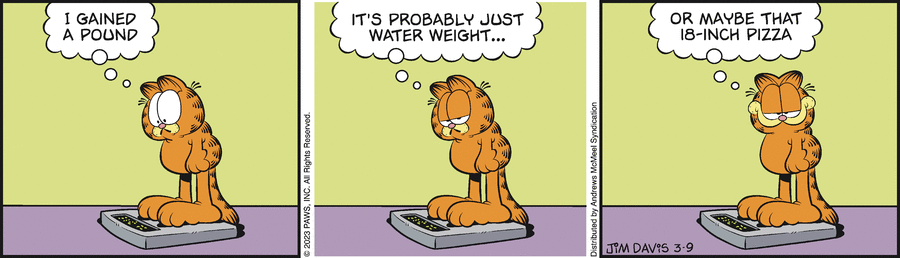 Garfield, March 9, 2023