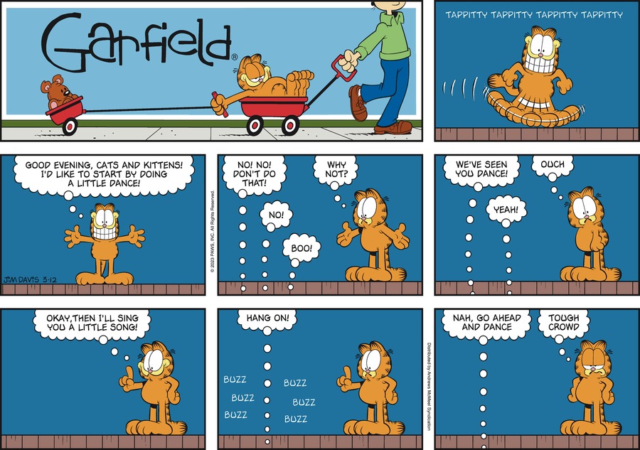 Garfield, March 12, 2023