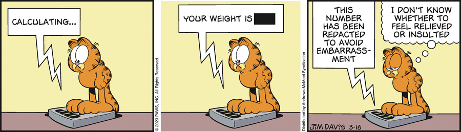 Garfield, March 16, 2023