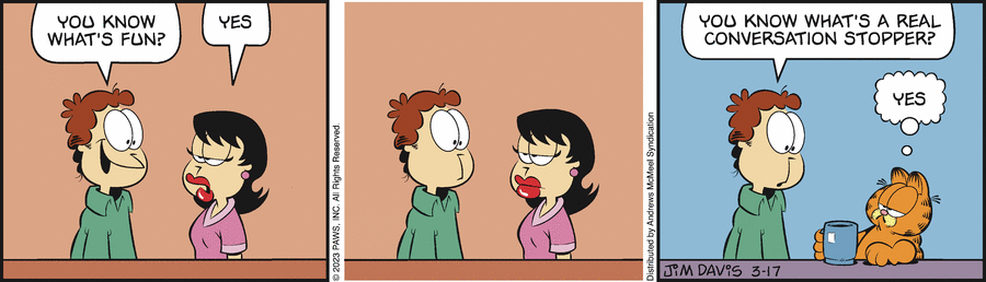 Garfield, March 17, 2023