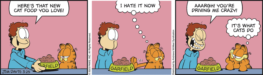 Garfield, March 25, 2023
