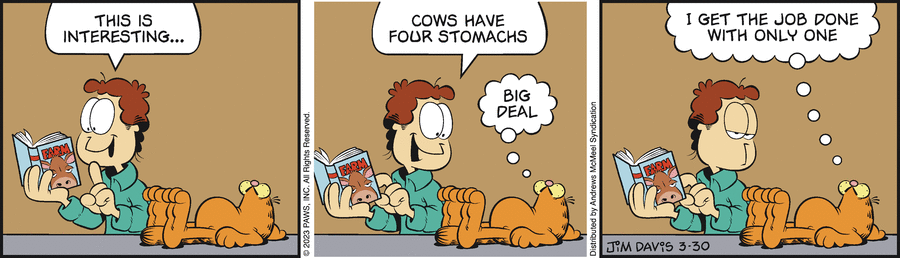 Garfield, March 30, 2023