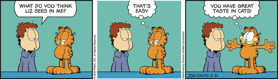 Garfield, March 31, 2023