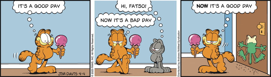 Garfield, April 4, 2023