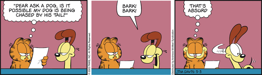 Garfield, May 3, 2023