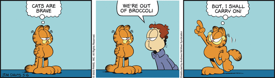 Garfield, May 6, 2023