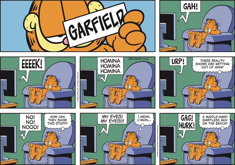 Garfield, May 21, 2023