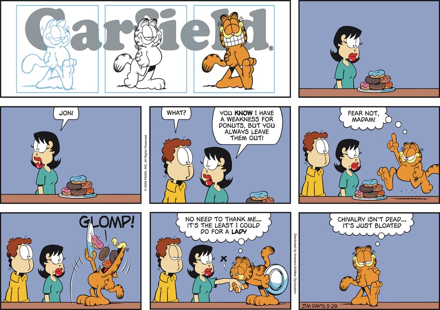 Garfield, May 28, 2023