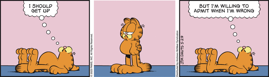 Garfield, May 29, 2023