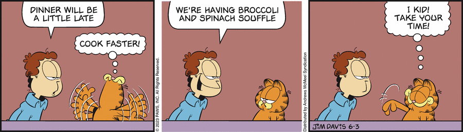 Garfield, June 3, 2023