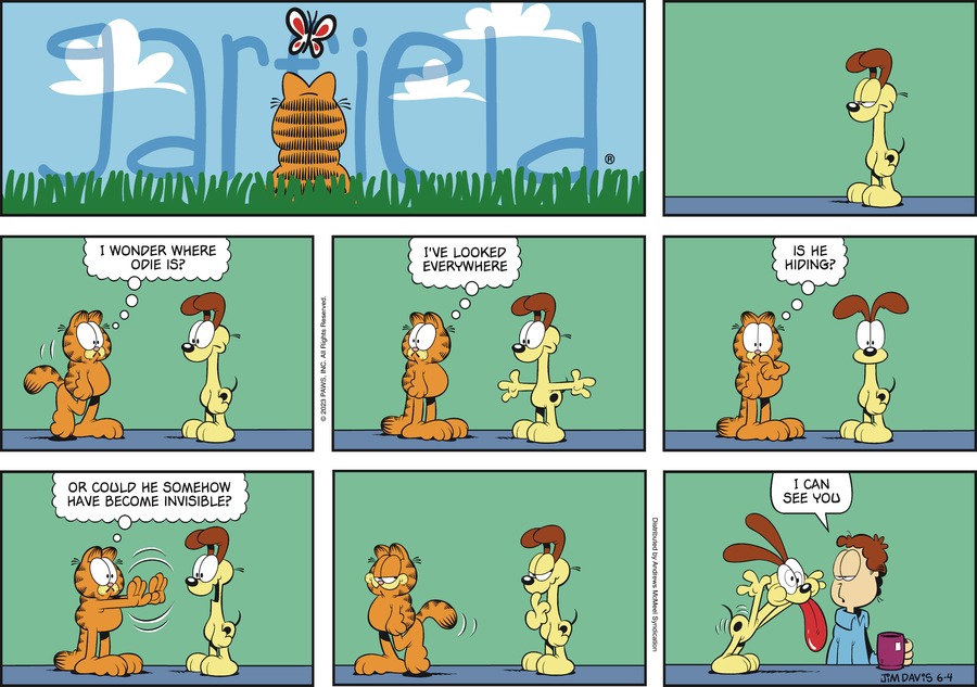 Garfield, June 4, 2023