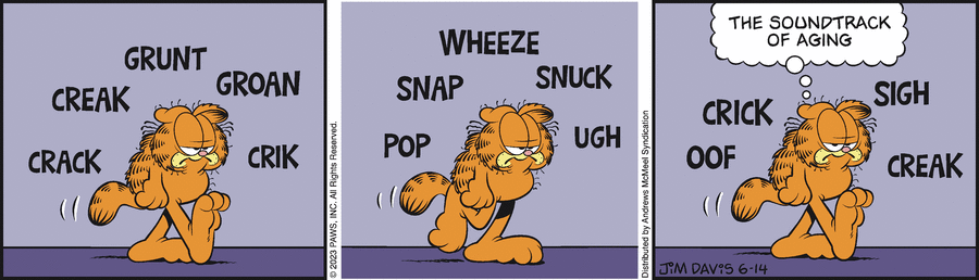 Garfield comic strip for Wednesday, June 14, 2023